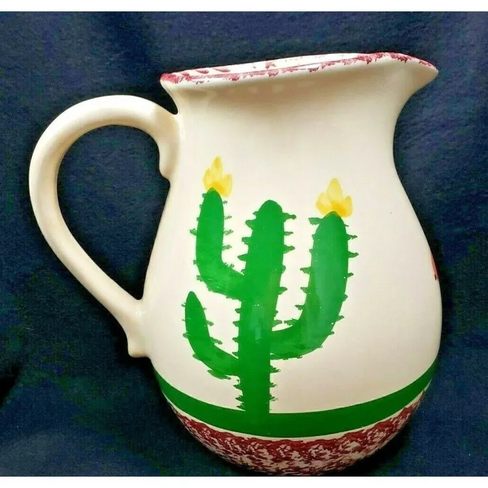 Vintage Portugal Pottery Hand Painted 8
